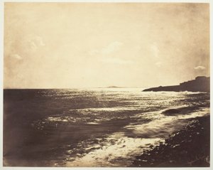 Välimeri ja Agde-vuori tekijältä Gustave Le Gray