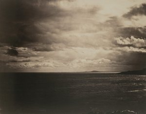 Välimeri ja Agde-vuori, 1857. tekijältä Gustave Le Gray