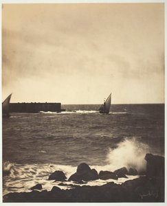 Breaking Wave, 1857. tekijältä Gustave Le Gray
