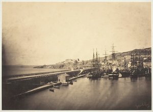 Sèten laituri, 1857. tekijältä Gustave Le Gray