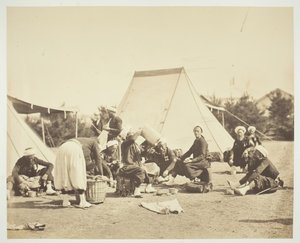 Nimetön [Zouaves], 1857. tekijältä Gustave Le Gray