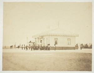 Nimetön [upseerit ja arvohenkilöt], 1857. tekijältä Gustave Le Gray