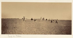 Camp de Châlonsin vierailijat tekijältä Gustave Le Gray