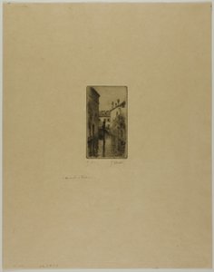 Kanava Venetsiassa tekijältä Gustave Leheutre