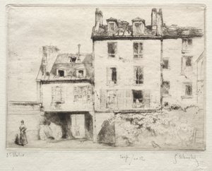 Rue Lacépède: Aciereur Cottensin sydän. tekijältä Gustave Leheutre