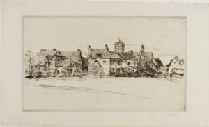 St. Nizierin torni, Troyes tekijältä Gustave Leheutre