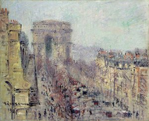 Avenue de Friedland, Pariisi tekijältä Gustave Loiseau