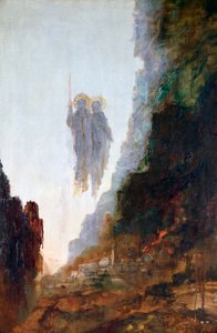 Sodoman enkelit, c1846-1898 tekijältä Gustave Moreau