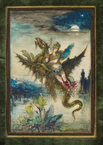 Dream of the Orient tai The Peri, n. 1881 tekijältä Gustave Moreau