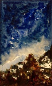 Etude de Paysage tekijältä Gustave Moreau