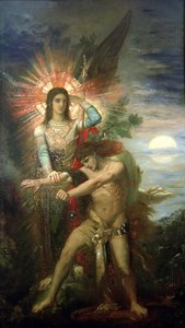Huonekalut ja erilaiset esineet 1100- ja 1300-luvuilta tekijältä Gustave Moreau