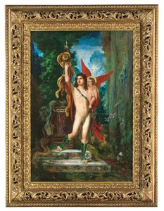 Jason ja Eros, 1890-91 tekijältä Gustave Moreau