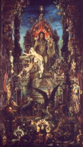 Jupiter ja Semele tekijältä Gustave Moreau