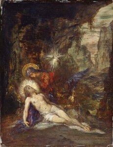 Pietà, c. 1876 tekijältä Gustave Moreau