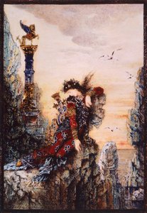 Gustave Moreaun (1826-1898) safiiri, öljy kankaalle tekijältä Gustave Moreau