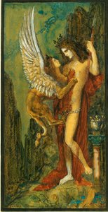 Sfinksi tekijältä Gustave Moreau
