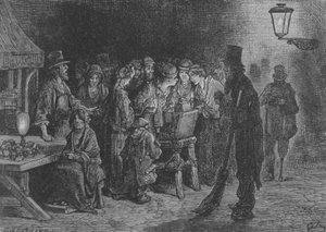 Pienet kaupat tekijältä Gustave after Dore