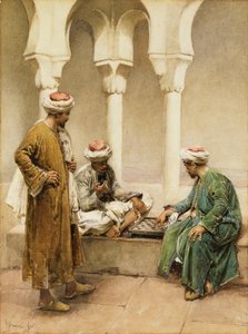Arabit pelaavat shakkia