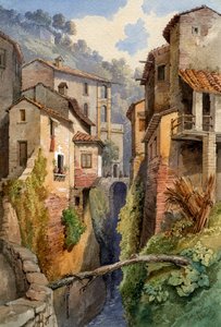 Lucca, Toscana, Italia, 1850. tekijältä Gustavo Witting