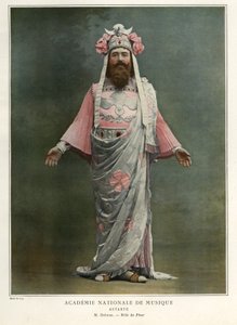 Jean-Francois Delmas Phurina, kuvitus Le Theatre -lehdestä tekijältä Guy Du