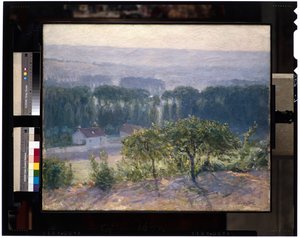 Late Afternoon, Giverny, n. 1905-1913 (öljy kankaalle)