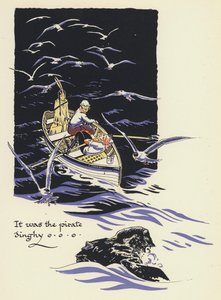 Peter Pan ja Wendy: Se oli merirosvovene (väri litho)
