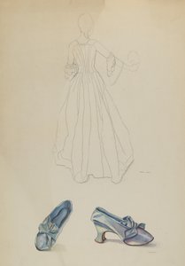 Puku ja tossut, c. 1936. tekijältä Gwyneth King