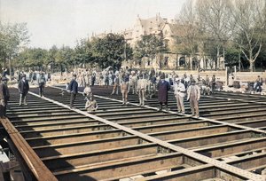 1896-17 rautatie Arena road Klösz György 2 (värillinen) tekijältä György Klösz