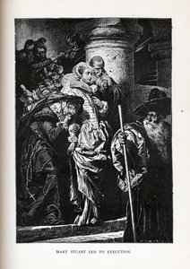 Mary Stuart johti teloitukseen, 1882 tekijältä Gyula Benczúr