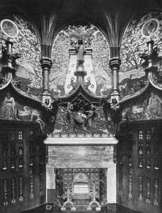 Chaucer-huone, Cardiffin linna, Wales, 1924-1926