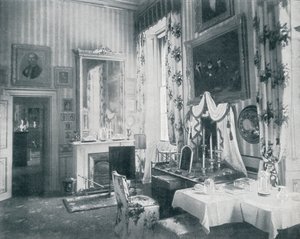 Queens-pukuhuone Windsorin linnassa, c1899, 1901