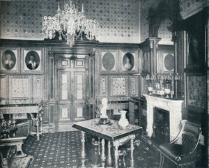 Queens Private Audience Chamber Windsorin linnassa, c1899, 1901