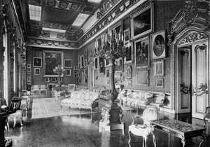 Waterloon kammio, Apsley House, 1908.