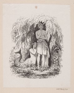 Kuvitus "Pikku merenneito" H.C. Andersen, "Satuja ja tarinoita", osa 1