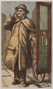 Cabman (väri litho)
