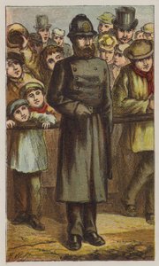Poliisi (väri litho) tekijältä H.W. (after) Petherick