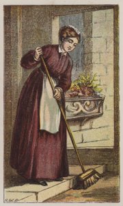 Palvelija (väri litho)