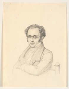 Notaarin, professorin, neuvoston jäsenen Nicolai Christian Levin Abrahamsin muotokuva