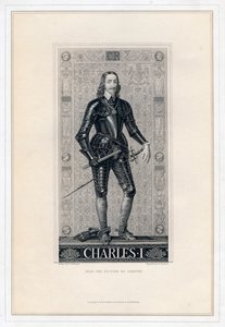 Charles I Englannista, 1800-luku. tekijältä H. Bourne