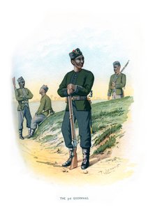 3rd Goorkhas, 1890.