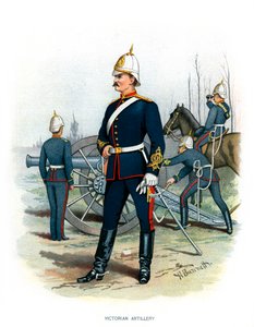 Viktoriaaninen tykistö, 1890.