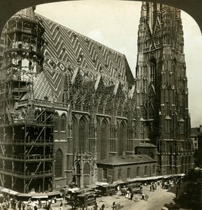 St Stephen Stephansdomin katedraali, Wien, Itävalta.