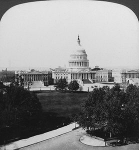 Capitol, Washington, DC, Yhdysvallat, 1901.