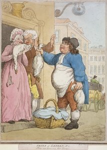 "Buy my Goose, my fat Goose", levy II of Cries of London, 1799