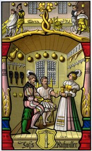 Parturi ja peruukkiseppi, 1500-luku 1849.