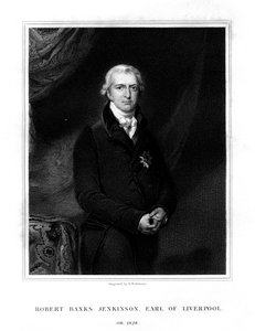 Robert Banks Jenkinson, Liverpoolin toinen jaarli, Yhdistyneen kuningaskunnan pääministeri, 1834.