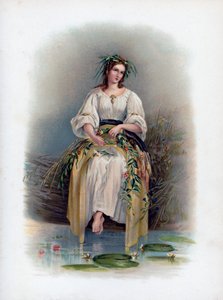 "Ophelia", 1891. tekijältä H Saunders