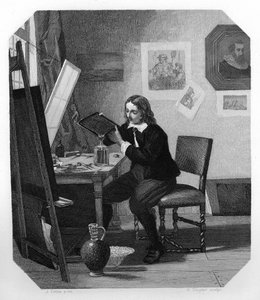 Cornelis Visscher, 1600-luvun hollantilainen kaivertaja, n. 1870