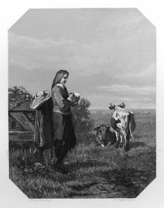 Paulus Potter, 1600-luvun hollantilainen taidemaalari, v. 1870.
