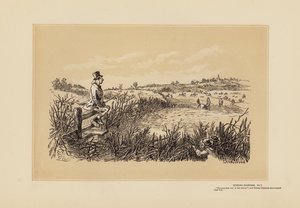Metsästysluonnoksia, nro 7, Tommy Dumpty (kaiverrus) tekijältä Hablot Knight (1815 92) Browne